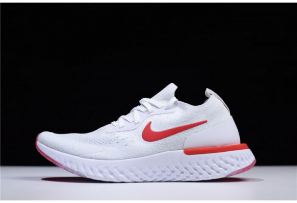 (image for) nike epic react flyknit white red AQ0067 800